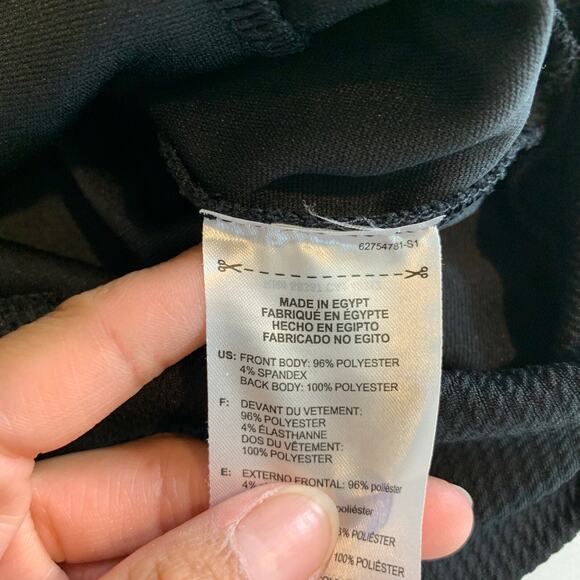 Adidas Jacket Womens M Medium Black Golf Textured Front Long Sleeve Full Zip - Picture 10 of 13